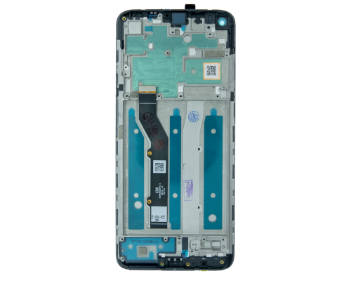 Дисплей Motorola XT2087 Moto G9 Plus з сенсором та рамкою black PLS-00-00100391