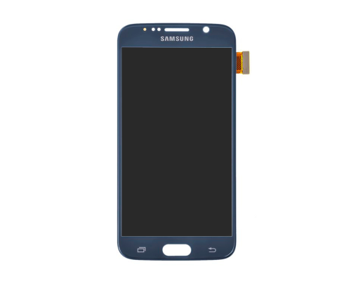 Дисплей Samsung G920 Galaxy S6 з сенсором black sapphire (OLED) PLS-00-00038446