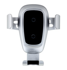 Автотримач Baseus Metal Wireless Charger Gravity WXYL-B Сталевий, 0S ma26321_1821204