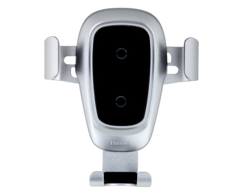Автотримач Baseus Metal Wireless Charger Gravity WXYL-B Сталевий, 0S ma26321_1821204