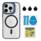 Чохол TPU+PC+Metal Stand Case with MagSafe and Camera Lenses для iPhone 16 Pro Max М'ята упаковка Dark Blue ma66995_167127 2020000504290