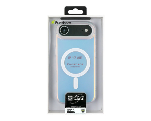 Чохол TPU+PC IMD Gradient with MagSafe для iPhone 17 Air Transparent ma38165_3667673 2020000491675