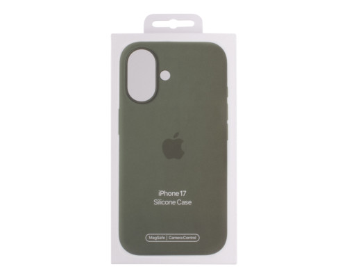 Чохол Silicone Case with MagSafe IC для iPhone 17 Light Moss ma38630_3867792 2020000488453