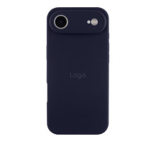 Чохол Silicone Case Full Size with Frame для iPhone 17 Air 08.Dark Blue ma38003_3667134 2020000492764