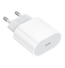 Мережевий Зарядний Пристрій Borofone BA100A 1USB-C PD/QC 20W Бiлий ma38055_3667385