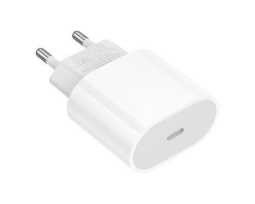 Мережевий Зарядний Пристрій Borofone BA100A 1USB-C PD/QC 20W Бiлий ma38055_3667385