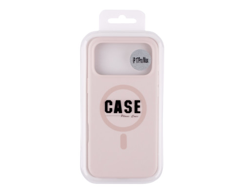 Чохол Glow Silicone Case with Magsafe для iPhone 17 Pro Max Pink ma37989_3666801 2020000502050