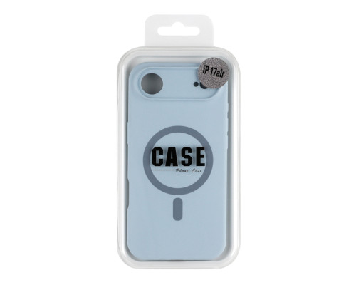 Чохол Glow Silicone Case Full Camera with Magsafe для iPhone 17 Air Blue ma37991_3666816 2020000501664