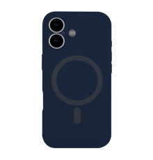 Чохол Glow Silicone Case Full Camera with Magsafe для iPhone 17 Dark blue ma37990_3666807 2020000501619