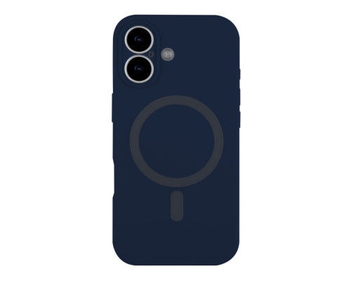 Чохол Glow Silicone Case Full Camera with Magsafe для iPhone 17 Dark blue ma37990_3666807 2020000501619