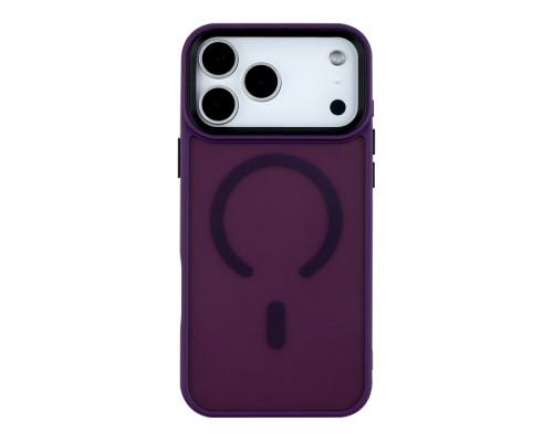 Чохол TPU+PC ShadowMat with MagSafe для iPhone 17 Pro Dark Purple ma38952_3869052 2020000497820