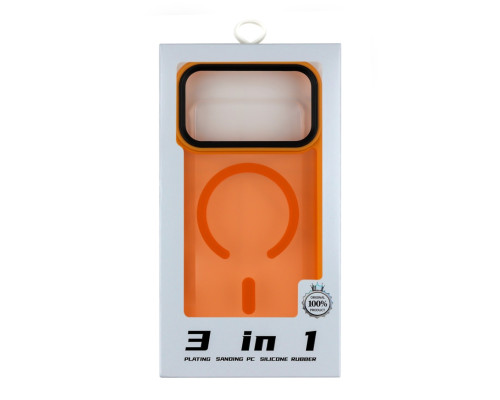 Чохол TPU+PC ShadowMat with MagSafe для iPhone 17 Pro Orange ma38952_3869055 2020000497790