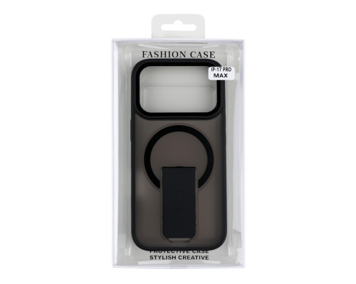 Чохол TPU+PC FlexGuard Magnetic Ring Stand для iPhone 17 Pro Max Black ma38103_3667561 2020000500179