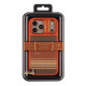 Чохол Kajsa Resort Collection Gradient Stripe with MagSafe для iPhone 17 Pro Max Orange Plus B-Ring ma95866_249659 2020000507390
