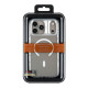 Чохол Kajsa Trans-Shield with MagSafe для iPhone 17 Pro Max Silver B-Ring ma129237_333626 2020000509172