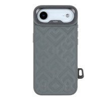 Чохол Kajsa Briquette Collection Rhombus with MagSafe для iPhone 17 Air Grey O-Ring ma39046_3869662 2020000509417