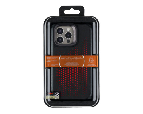 Чохол Kajsa Splendid Collection Circle with MagSafe для iPhone 16 Pro Max Black ma129245_333655 2020000509127