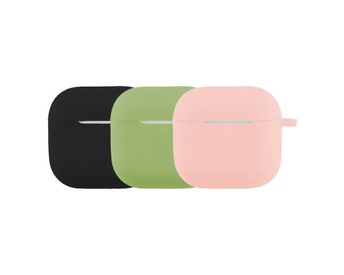 Футляр Silicone Case with hook для Airpods 4 38.Shiny pink ma36747_3608992