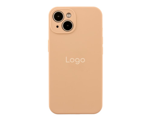 Чохол Silicone Case Full Size with Frame для iPhone 14 92.Desert Gold ma31935_3867700