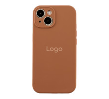 Чохол Silicone Case Full Size with Frame для iPhone 15 93.New Brown ma32785_3867710 2020000488828