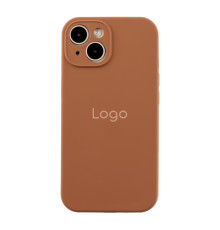 Чохол Silicone Case Full Size with Frame для iPhone 15 93.New Brown ma32785_3867710 2020000488828