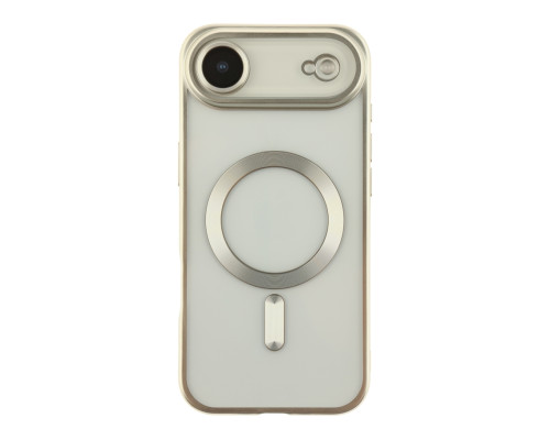 Чохол TPU Metallic Chrome Full Camera with Magsafe для iPhone 17 Air Chrome Silver ma38676_3867899