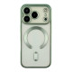 Чохол TPU Metallic Chrome Full Camera with Magsafe для iPhone 17 Pro Chrome Green ma38677_3867905