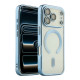 Чохол TPU Metallic Chrome Full Camera with Magsafe для iPhone 17 Pro Chrome Green ma38677_3867905