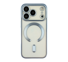 Чохол TPU Metallic Chrome Full Camera with Magsafe для iPhone 17 Pro Max Chrome Blue ma38678_3867910 2020000491439