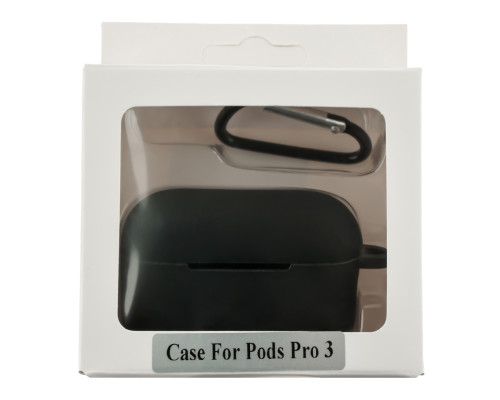 Футляр Silicone Case with hook для Airpods Pro 3 18.Black ma38720_3867988