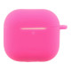 Футляр Silicone Case with hook для Airpods 4 38.Shiny pink ma36747_3608992