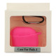Футляр Silicone Case with hook для Airpods 4 38.Shiny pink ma36747_3608992