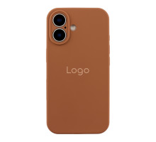 Чохол Silicone Case Full Size with Frame для iPhone 16 93.New Brown ma35899_3867728 2020000488781