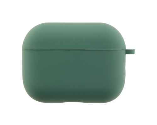 Футляр Silicone Case with microfibra для Airpods Pro 3 55.Pine green ma38721_3868030