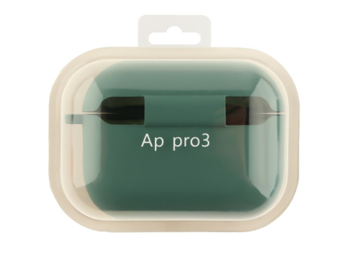 Футляр Silicone Case with microfibra для Airpods Pro 3 55.Pine green ma38721_3868030