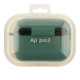 Футляр Silicone Case with microfibra для Airpods Pro 3 55.Pine green ma38721_3868030