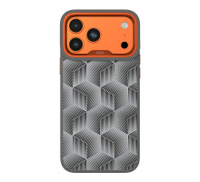 Чохол Kajsa Splendid Collection 3D Cube Pattern with MagSafe для iPhone 17 Pro Mix O-Ring ma240163_634088 4894505241541
