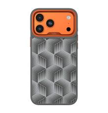 Чохол Kajsa Splendid Collection 3D Cube Pattern with MagSafe для iPhone 17 Pro Mix O-Ring ma240163_634088 4894505241541