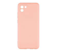 Чохол Full Case TPU+Silicone Touch No Logo для Samsung A03 4G Колір 12, Рожевий 2020000327028