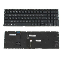 Клавіатура для ноутбука HP (ProBook: 450 G8, 455 G8) rus, dark gray, без фрейма, підсвічування клавіш NBB-112061