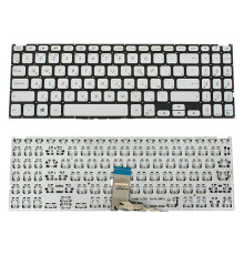 Клавіатура для ноутбука ASUS (X512 series) rus, silver, без фрейма NBB-121875