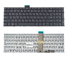 Клавіатура для ноутбука LENOVO (IdeaPad: 3-15, 3-17 series) rus, black, без фрейму (ОРИГИНАЛ)