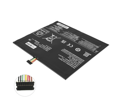 Батарея для ноутбука LENOVO L15L4P71 (MIIX 700, 700-12ISK) 7.6V 5340mAh 40Wh Black NBB-128491