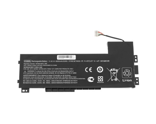 Батарея для ноутбука HP VV09XL (ZBook 15 G3) 11.4V 4600mAh 52Wh Black NBB-128678