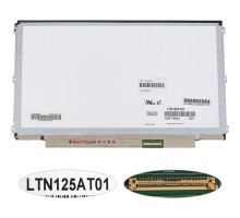 Матриця 12.5" LTN125AT01 (1366 * 768, 40pin, LED, SLIM (горизонтальні вушка), матова, роз'єм справа внизу) для ноутбука NBB-132182