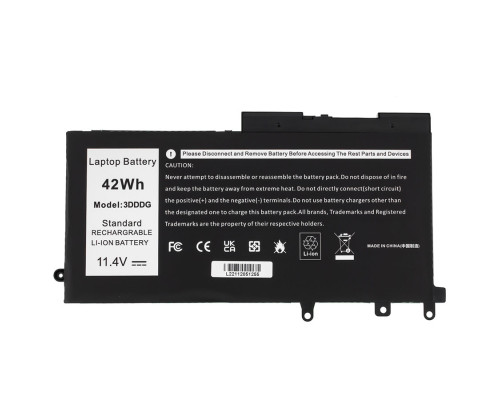 Батарея для ноутбука DELL 3DDDG/11.4V (Latitude: 5480, 5580) 11.4V 42Wh Black