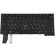 Клавиатура для ноутбука LENOVO (ThinkPad: X13 Gen 2) rus, black, подсветка клавиш NBB-137260