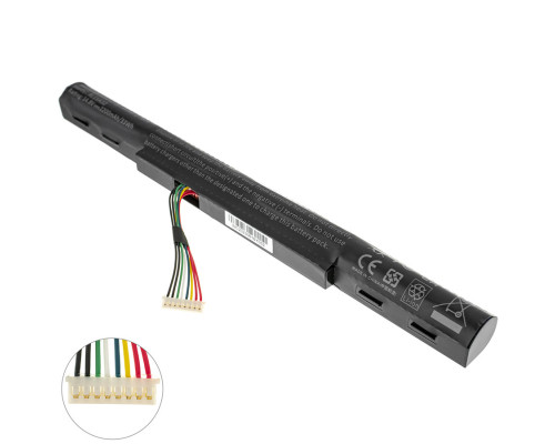 Батарея для ноутбука ACER AL15A32 (F5-572G, V3-575G, E5-574G) 14.8V 1800mAh 27Wh Black NBB-140451