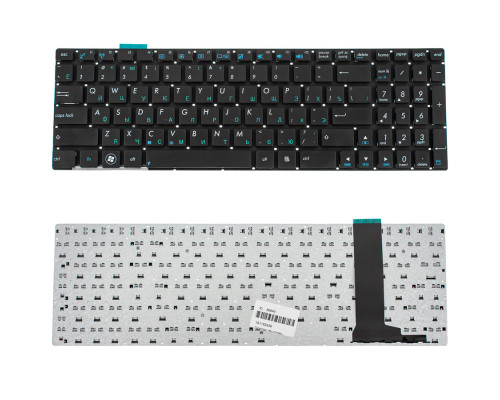 Клавіатура для ноутбука ASUS (G56, N56, N76) rus, black, без фрейма NBB-36648