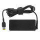 Оригінальний блок живлення для ноутбука LENOVO 20V, 3.25A, 65W, USB+pin (Square 5 Pin DC Plug), black, RECTANGULAR NBB-41148